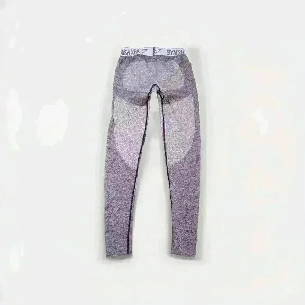 GymShark Purple Flex Leggings Size Small Women’s Workout Athletic Tights 4443 - Picture 2 of 8